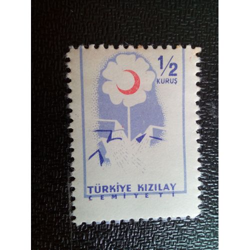Timbre Turquie M I 137 Les Gens Devant Crescent 1948 ( 020604 )