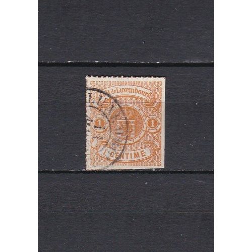 N° 16a Timbre Luxembourg Oblitere De 1865 Cote : 70 