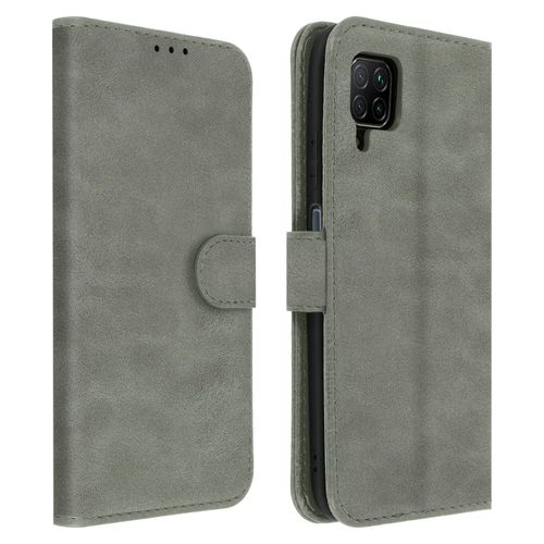 Étui Huawei P40 Lite Housse Intégrale Porte-Carte Fonction Support Gris