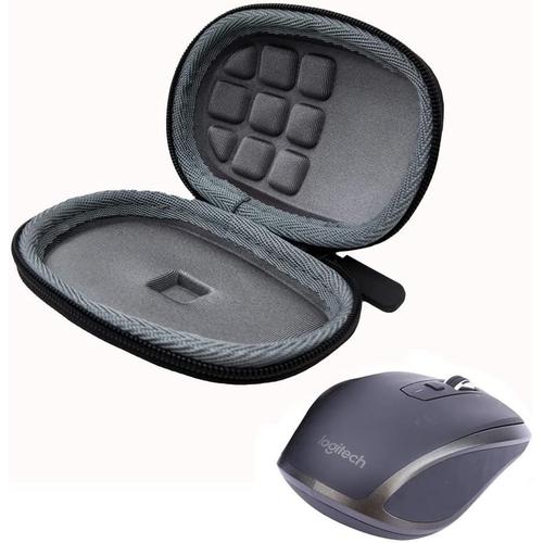 Etui Portable pour Logitech MX Anywhere 3 / 2S / 2/1 Souris sans Fil Housse Rigide avec Sangle Protection Anti-Rayure Anti-Collision