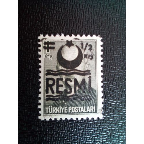 Timbre Turquie Yt S 38 Ismet Inonu (1884-1973) 1957 ( 020604 )