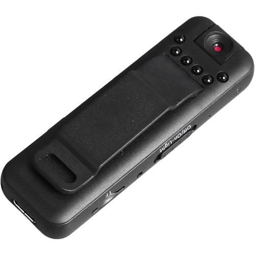 Enregistreur Portable, Panne de Courant Infrarouge Nocturne, Sauvegarde Automatique Longue Durée 400 MAh, avec Câble de Données, pour Enregistreur de Caméra Professionnel,