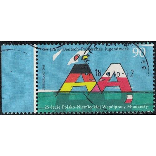 Allemagne 2016 Oblitéré Used Office Germano Polonais De La Jeunesse Y&t De 3044 Su