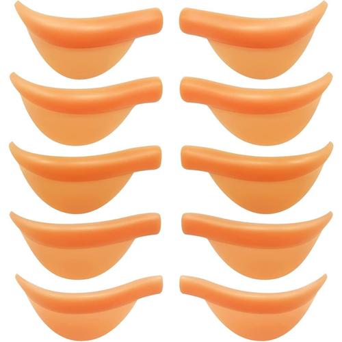 10pcs Coussin de Rehaussement Cils, Pads Rehaussement de Cils en Silicone Coussin de Permanente à Cils, 5 Tailles Patch Rehaussement de Cils Nouvelle Forme Kit Rehaussement de Cils Professionnel