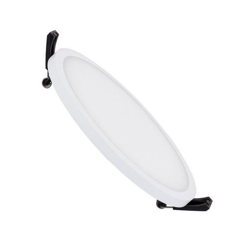 Dalle LED Ronde 20W High Lumen Coupe ? 160mm Blanc Neutre 3800K - 4200K