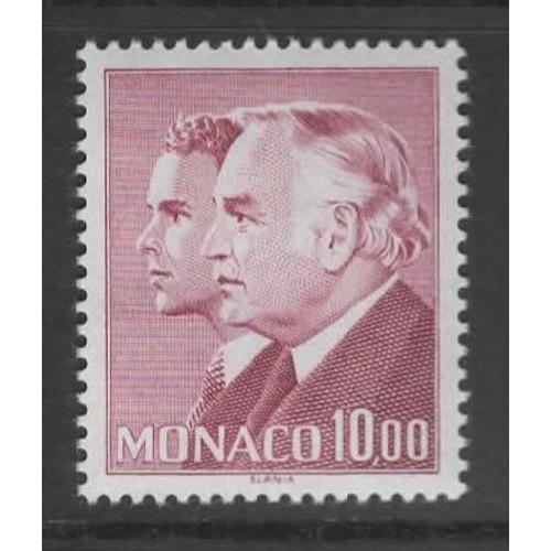 Monaco, Timbre-Poste Y & T N° 1519, 1986 - Princes Rainier 3 Et Albert