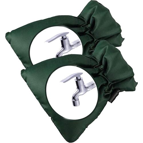 2 pièces Housses de Robinet d'extérieur, Faucet Protector, Protection Contre Le Gel pour l'hiver, pour Protéger Votre Robinet Extérieur, pour Robinet de Jardin et Extérieur