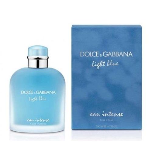 Dolce & Gabbana Light Blue Pour Homme Eau Intense Eau De Parfum For M 
