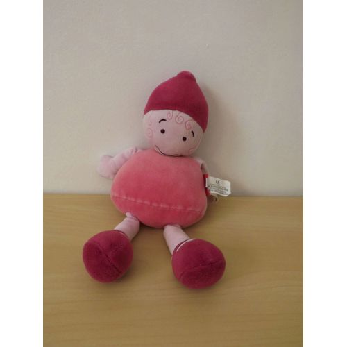 Doudou Fille Rose Violette Marese