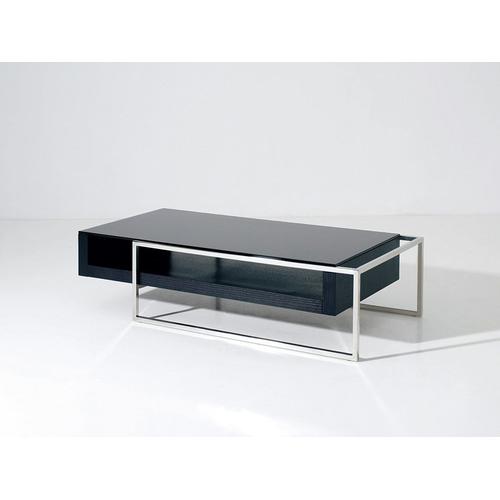 Table Basse Julie - 130 X 63.8 X 33.7 Cm - Noir