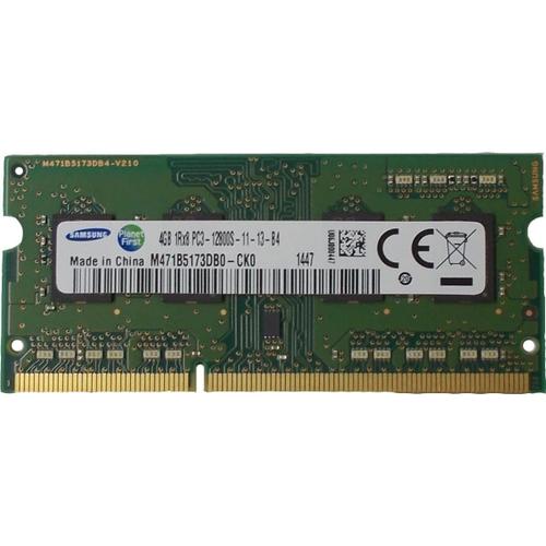 Barrette mémoire SAMSUNG 4GB 1RX8 PC3L-12800S-11-12-B4 DDR3 PC3-12800,1600MHz,