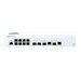 QNAP QSW-M408-2C - Commutateur - Géré - 2 x 10 Gigabit SFP+ + 2 x combo 10 gigabits SFP+ + 8 x 10/100/1000 - de bureau