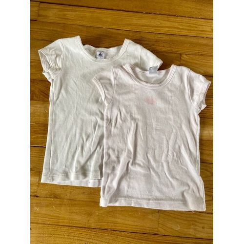 Duo De T-Shirts Manches Courtes (Petit Bateau)