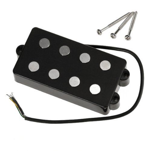 Ages Micro Humbucker Basse 4 Cordes Noir