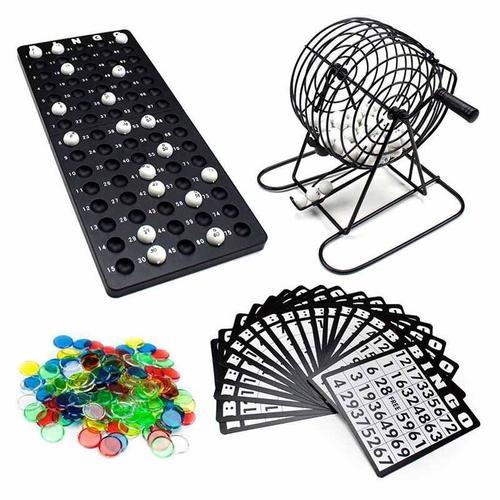 Ages 75 Balles-Machine De Loterie Machine De Tirage Partie Bingo Jeu De Boules Chanceuses Loteria/Loterie Juego De Bingo