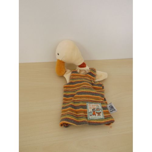 Doudou Marionnette Canard La Grande Famille Moulin Roty