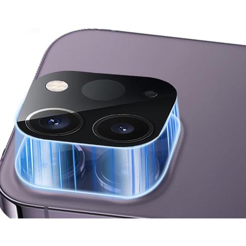 [] Protecteur Objectif Appareil Photo Compatible Avec Iphone 11 Pro/11 Pro Max, [3 Pièces] Verre Trempé Hd,Anti-Rayures