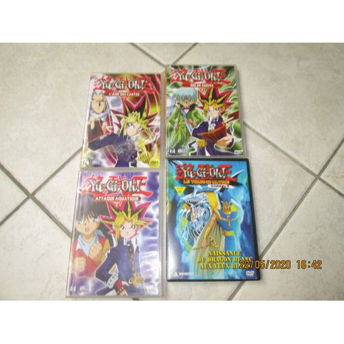 Lot De 4 Dvd Yu Gi Oh Volume 1, 2, 3, Et La Saison 5 Le Tournoi Ultime