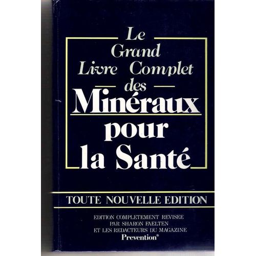 Le Grand Livre Des Minéraux Pour La Santé