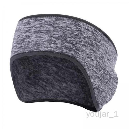 3 Ear Warmer Bandeau Pour Le Temps Bandeaux Polaire Oreille Manchons Pour Femmes Hommes Adultes Enfants De Course En Plein Air Vélo Ski - Gris