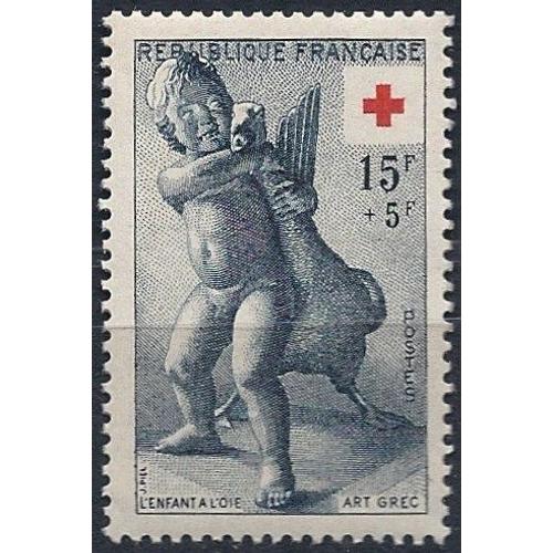 Yvert France N° 1049. Croix Rouge: L'enfant À L'oie (Statue Grecque). Neuf Sc** (Mnh)