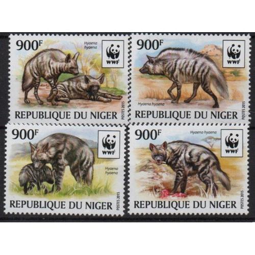 Niger Timbres Les Hyènes 2015
