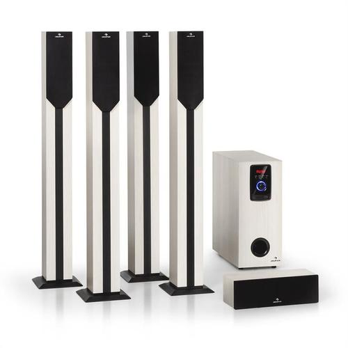auna Areal Elegance Système surround 5.1 canaux 190W RMS BT USB SD AUX