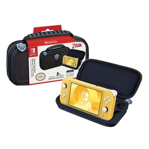 Pochette De Transport Et De Protection Nintendo, Pour Nintendo Switch Lite, Motif Zelda "Hyrule Shield"