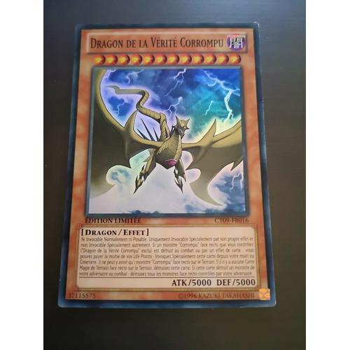 Yu-Gi-Oh ! Dragon De La Vérité Corrompu Ct09-Fr016 Super Rare