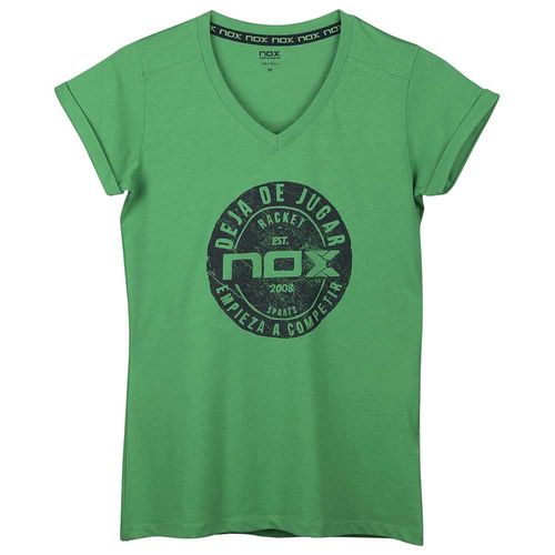 Vetements: T-Shirt Nox Basic Verte Femme-Taille-S