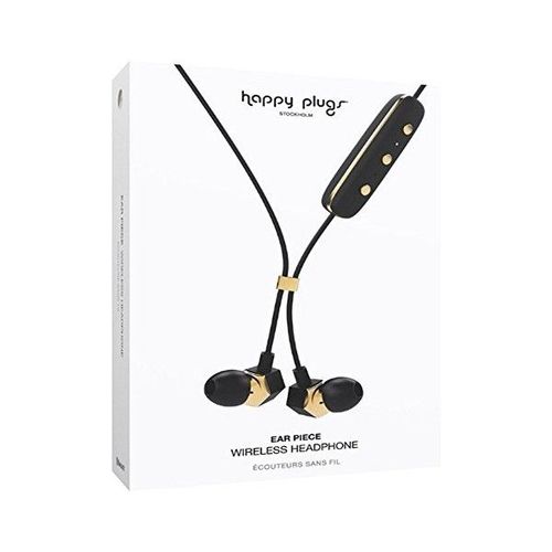 HAPPY PLUGS EAR PIECE ÉCOUTEURS SANS FIL BLUETOOTH - NOIR