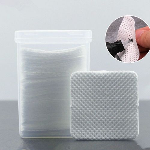 Ages 170 Pièces Cils Colle Dissolvant Coton Lingettes Gel Ongles Conseils Vernis Dissolvant Nettoyant Non Pelucheux Papier Tampon Cils Maquillage Outils 