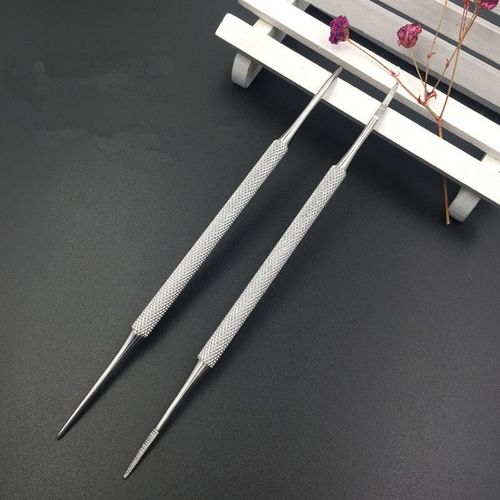 Ages Lime À Ongles En Acier Inoxydable Lime À Pédicure À Double Extrémité Bord Satiné Orteil Incarné Lève-Ongles Onychomycosis Paronychia Podologie Chiropode 