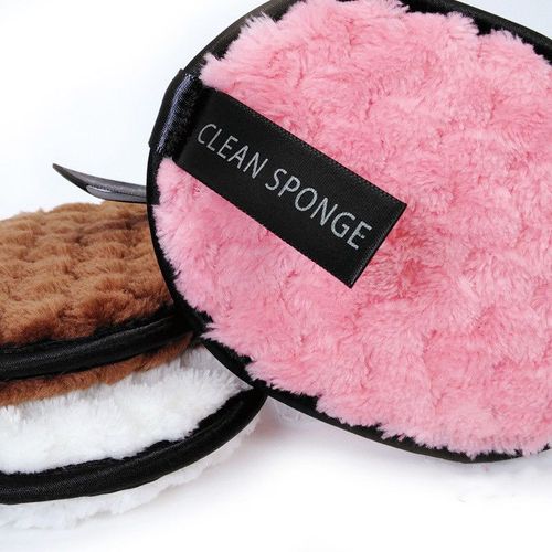Ages 1pc Doux Microfibre Démaquillant Visage Nettoyant Lavable Réutilisable Visage Maquillage Démaquillant Lingette Tampon Visage Nettoyage Bouffée 