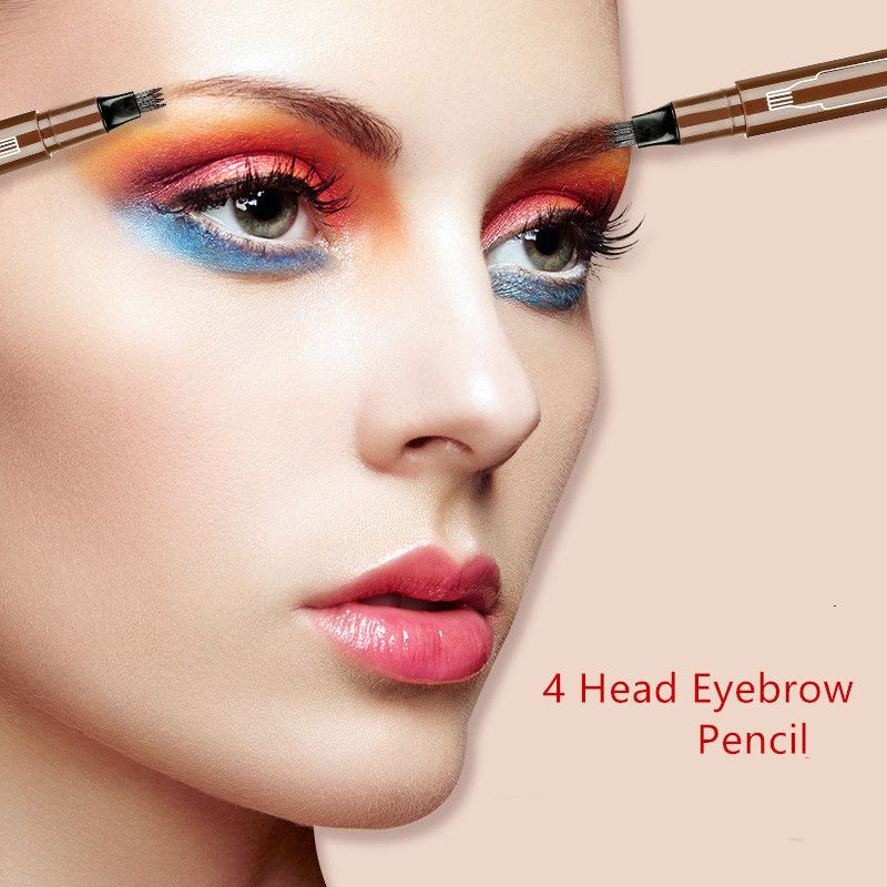 Ages 1pc Crayon  Sourcils tanche Fourche Pointe Sourcil Ta... - 2