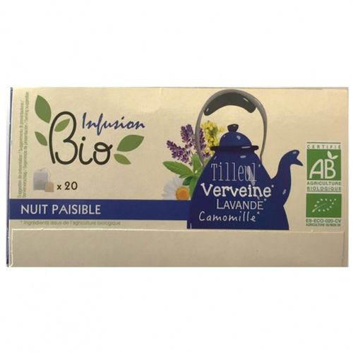 Infusion Bio Pour La Nuit - 20 Sachets