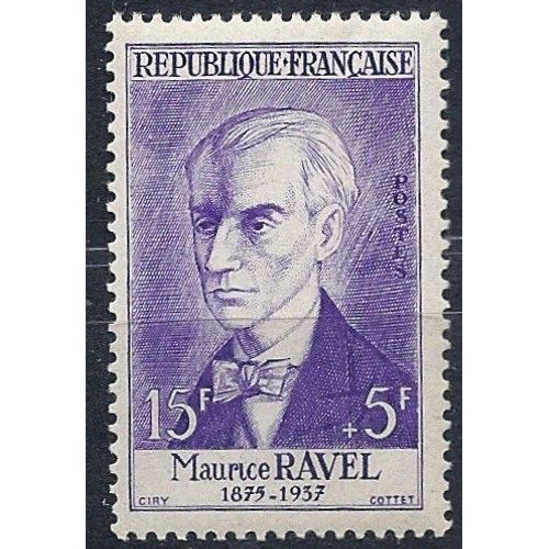 Yvert France N° 1071. Maurice Ravel. Neuf Sc (Mnh) Mais Légère Pliure Interne.