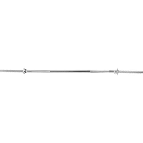 Gorilla Sports - Barre Longue Avec Bagues De Serrage D'étoile 150 Cm