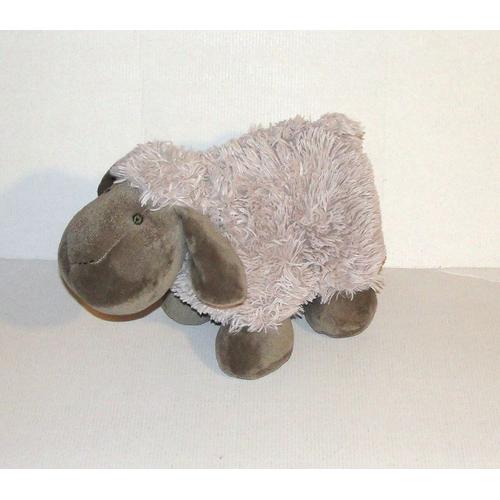 peluche mouton gris beige maison du monde doudou mouton 29 cm