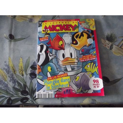 Le Journal De Mickey 3549/3550 Numéro Double 98 Pages