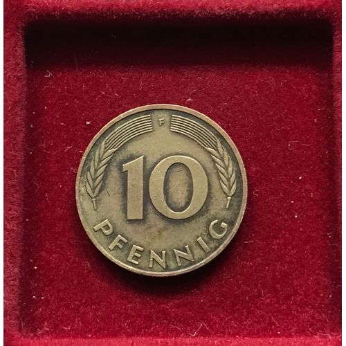 10 Pfennig - Allemagne - 1987 F