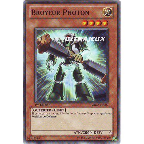 Yu-Gi-Oh! - Orcs-Fr009 - Broyeur Photon - Commune