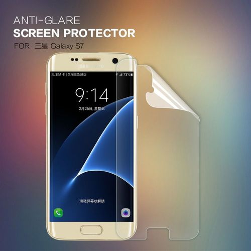 3 Film Protection Ecran Mat Samsung Screenguard, Modele: Galaxy S7 G930