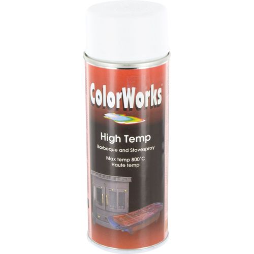 Peinture aérosol haute température blanc - 400 ml