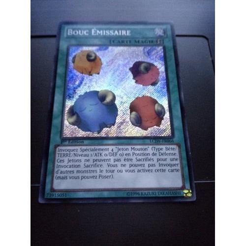 Yu-Gi-Oh ! Bouc Emissaire Lcjw-Fr066 Secrète Rare 1st