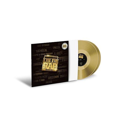 L'âge D'or Du Rap Français - Édition Limitée Double Vinyle Doré, 180 Gr