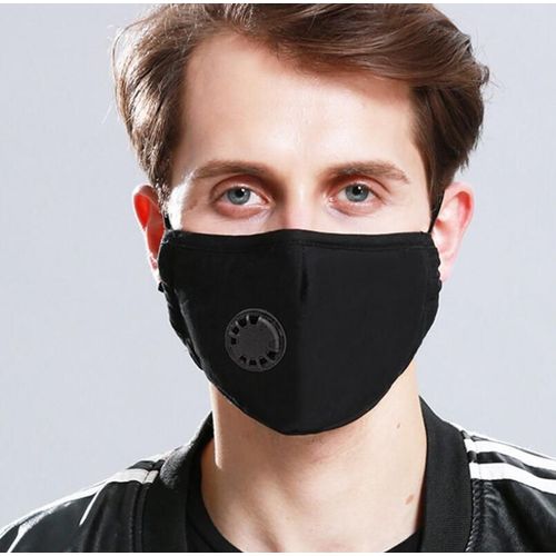 Envoie De France Lot De 2 Masque Lavable Et 10 Filtres Unisexe Charbon Filtrant Actif Anti-Pollution Filtre À Particules Fines (Pm 2.5)