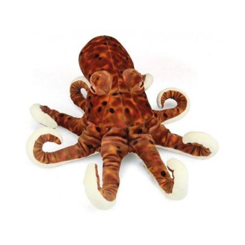 Peluche Pieuvre 36cm - Peluche Licence Wild Animaux De La Mer - Octopus