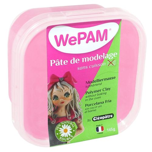 Porcelaine Froide À Modeler Wepam 145 G Rose Dragée - Wepam