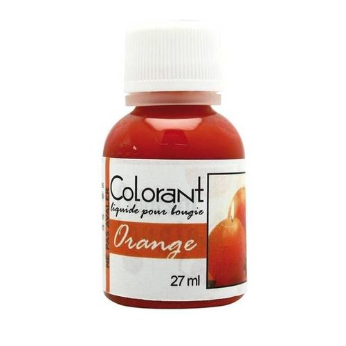 Colorant Liquide Pour Bougie 27 Ml Orange